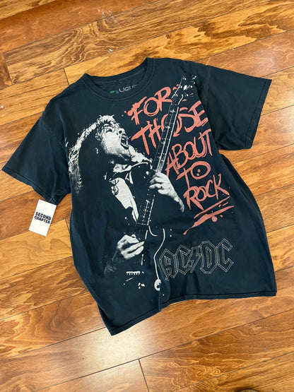 2004 ACDC Liquid Blue Band Tee (L)