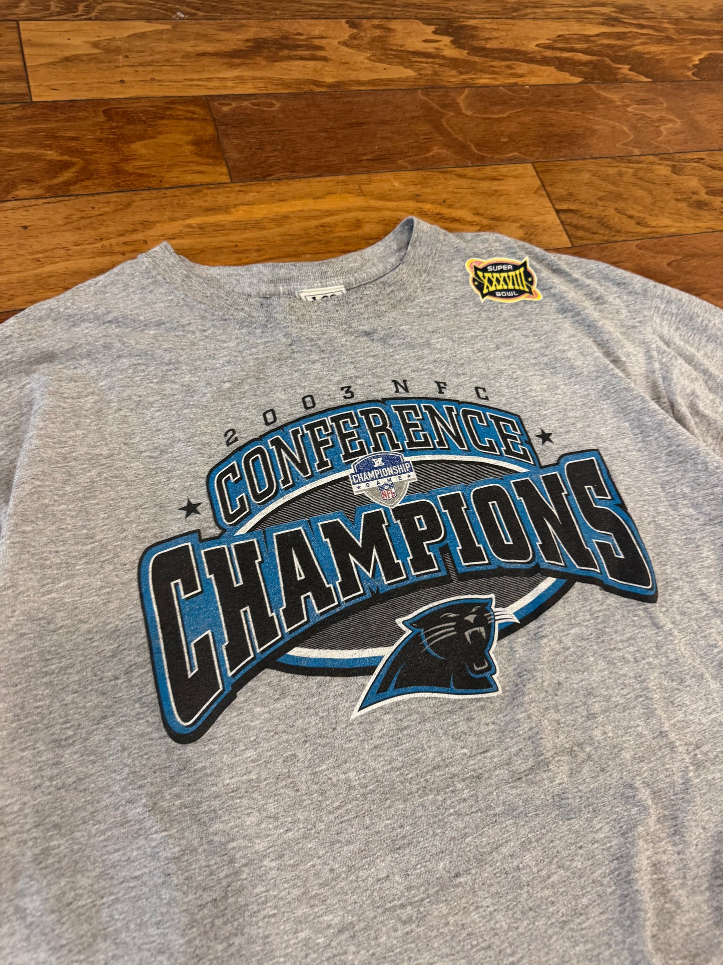 2003 Panthers Championship Tee (XL)
