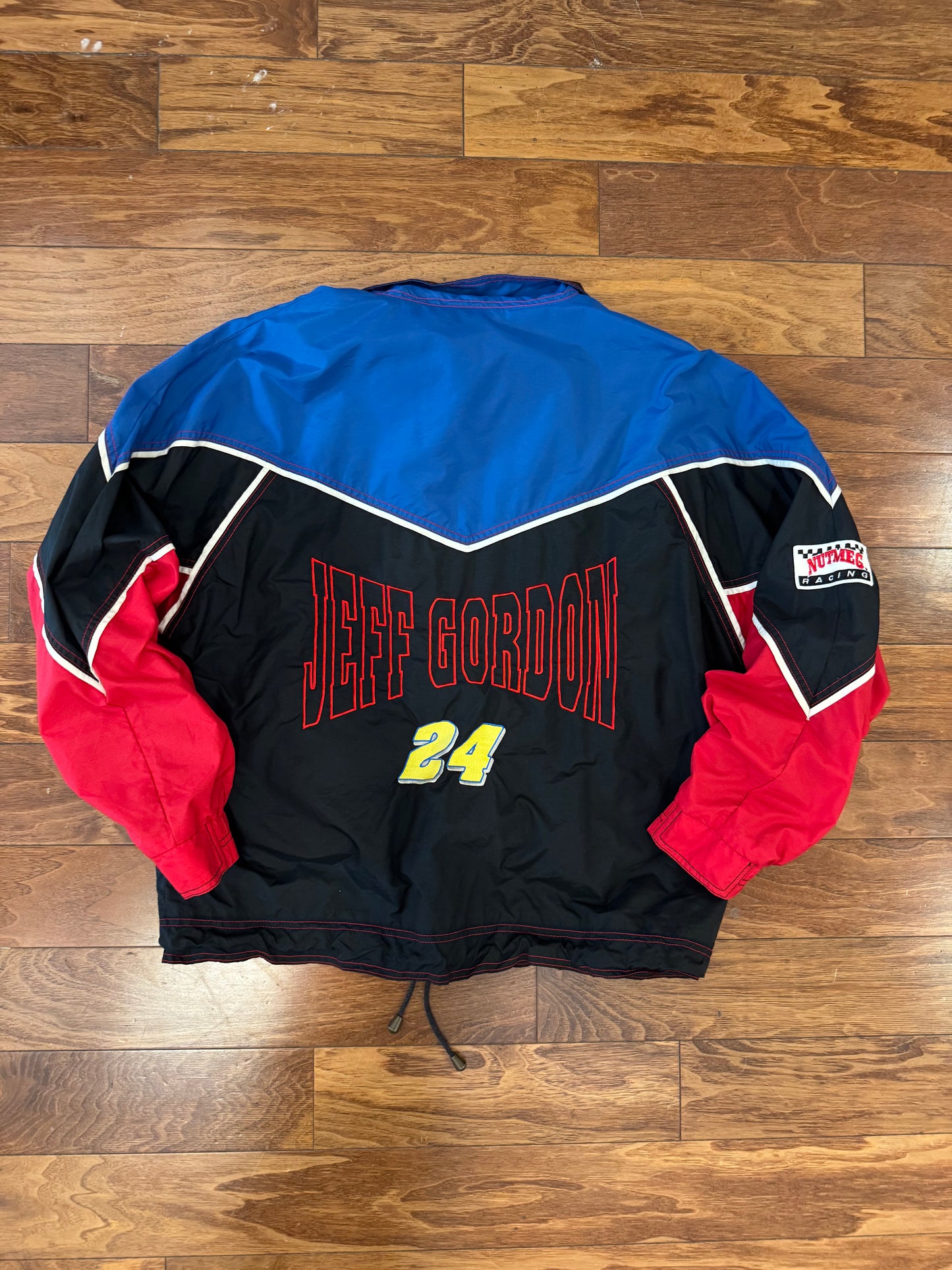 90s Jeff Gordon Nutmeg Nascar Windbreaker (L)