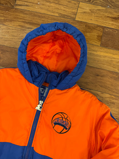 90s New York Knicks Puffer Jacket (Youth M)
