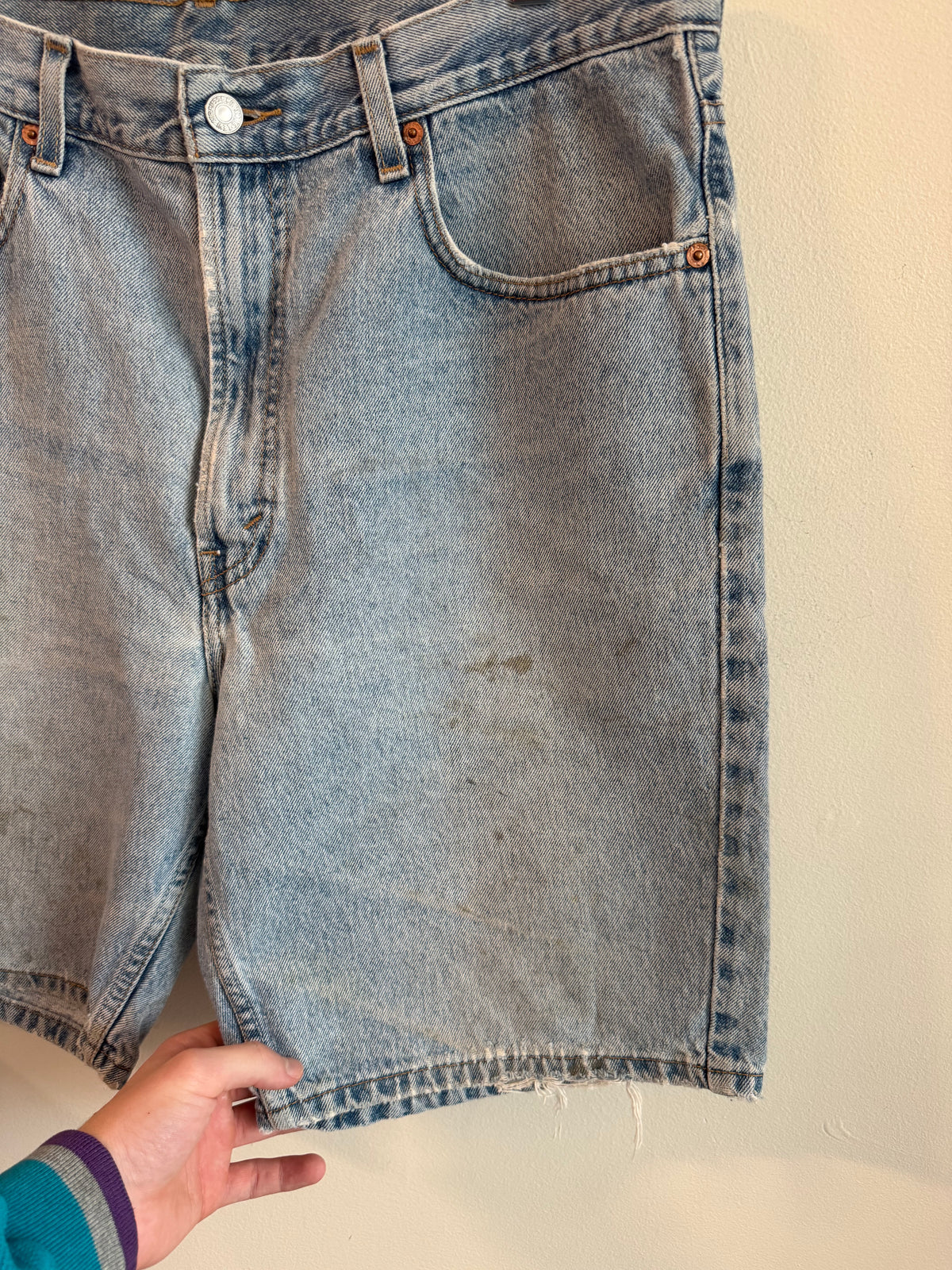 2003 Levi's 505 Blue Shorts (36)