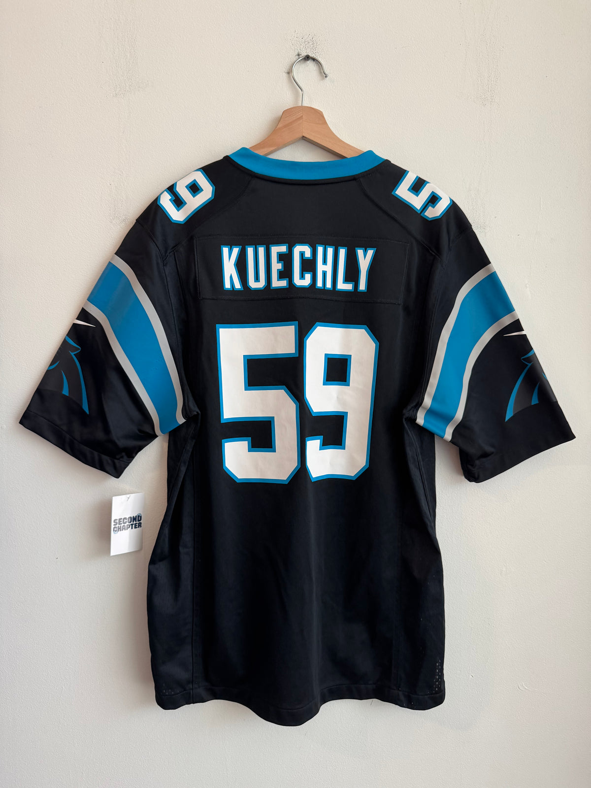 2010s Carolina Panthers Luke Kuechly Nike Home Jersey (L)