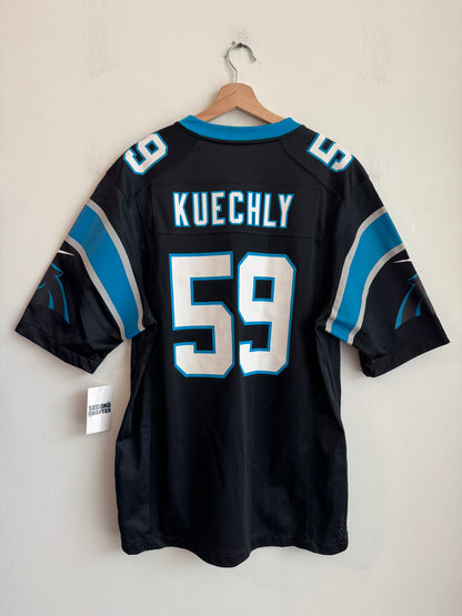 2010s Carolina Panthers Luke Kuechly Nike Home Jersey (L)