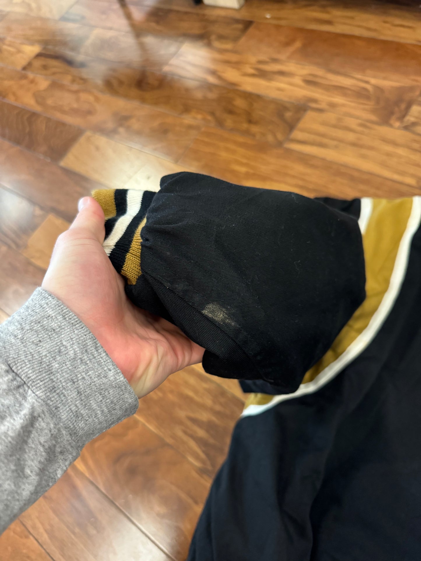 90s New Orleans Saints Vintage Logo Athletic Varsity Jacket (M)