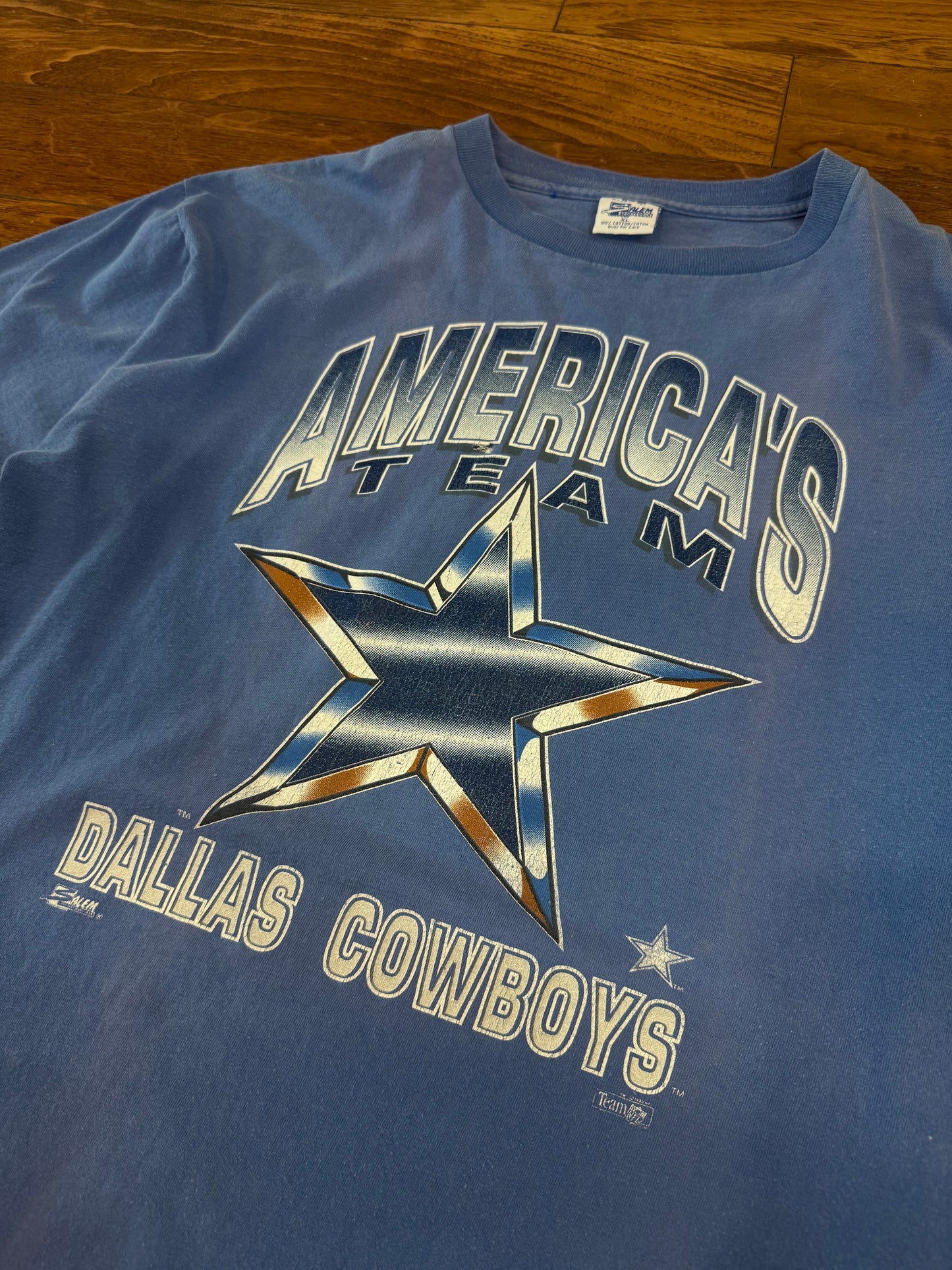 90s Dallas Cowboys America's Team Salem Tee (XL)