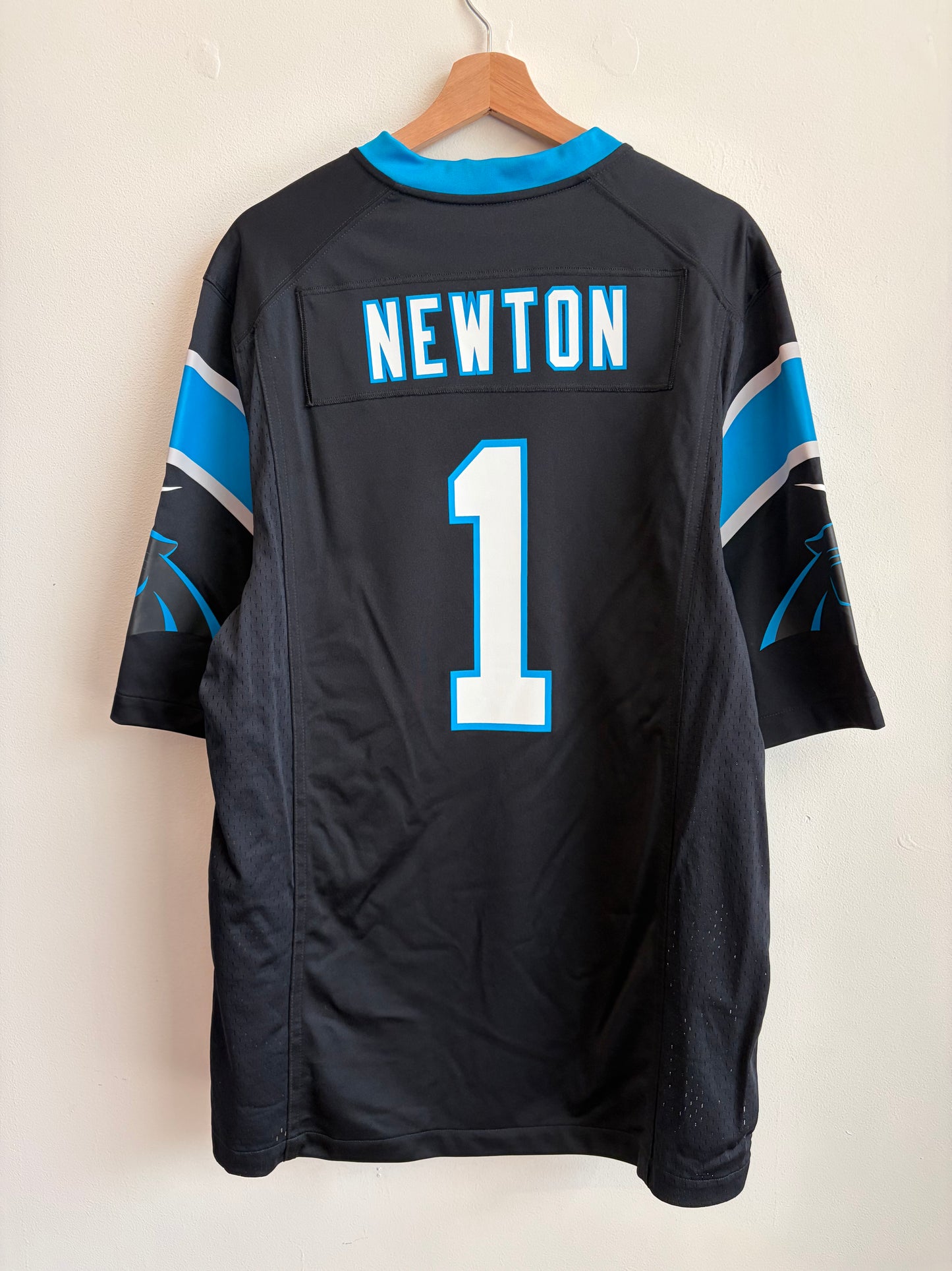 2013 Carolina Panthers Cam Newton Nike Home Jersey (L)