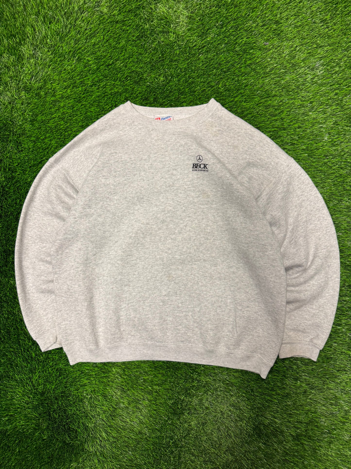 90s Beck Mercedes-Benz Vintage Car Crewneck (XL)