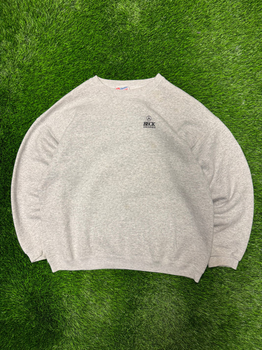 90s Beck Mercedes-Benz Vintage Car Crewneck (XL)