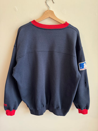 90s Atlanta Braves Vintage Embroidered Lee Crewneck (L)