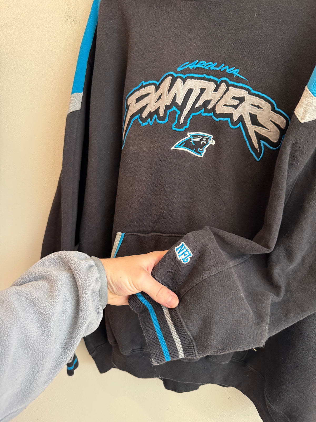2006 Carolina Panthers Cat Scratch Hoodie (XXL)