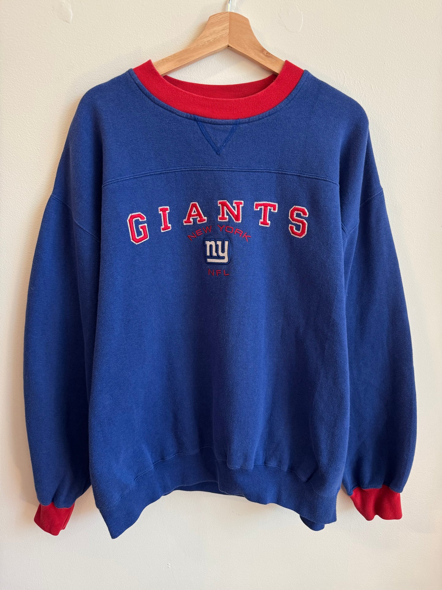 90s New York Giants Spell Out Crewneck (XL)