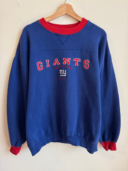 90s New York Giants Spell Out Crewneck (XL)