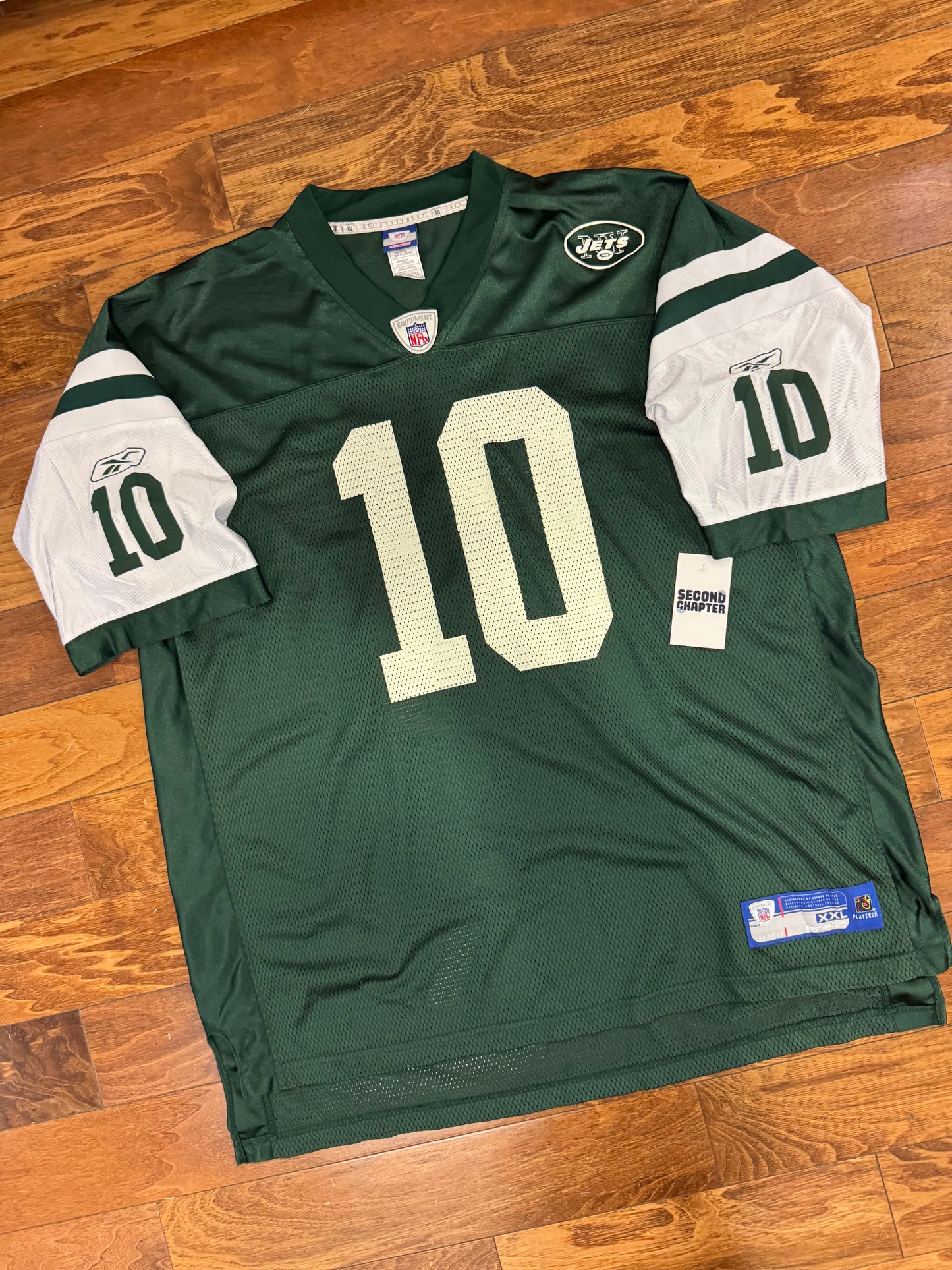00s New York Jets Chad Pennington #10 Jersey (XXL)