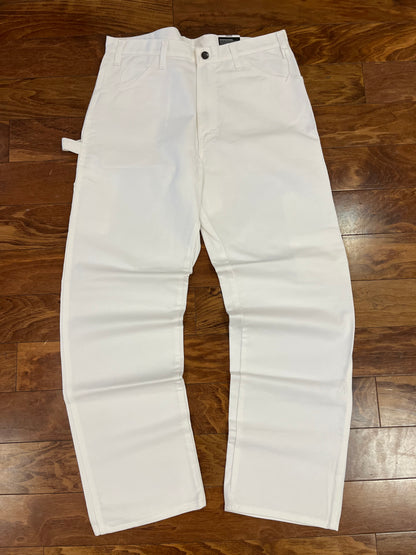 00s Dickies Sherwin William Deadstock White Painter Pants (34 x 32)