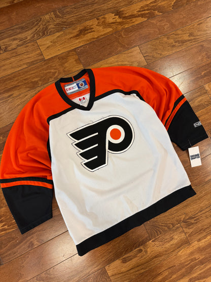 00s Philadelphia Flyers CCM Away Hockey Jersey (M)