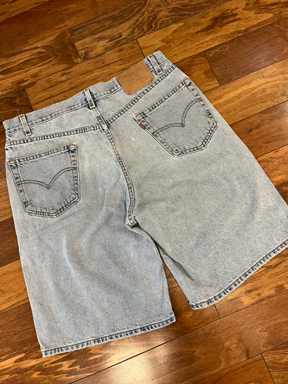 2000 Levi's 550 Baggy Jean Shorts (36)
