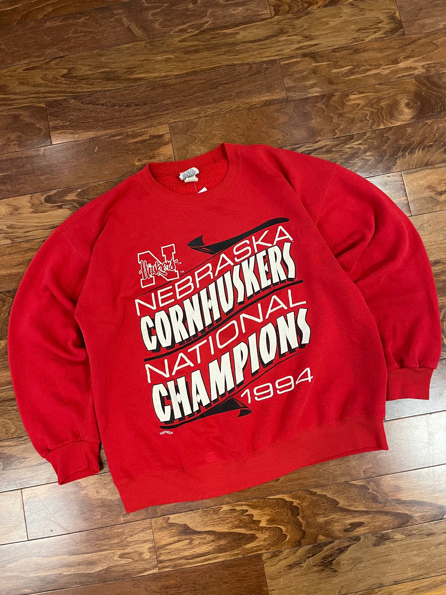 1994 Nebraska Cornhuskers National Champs Crewneck (XL)
