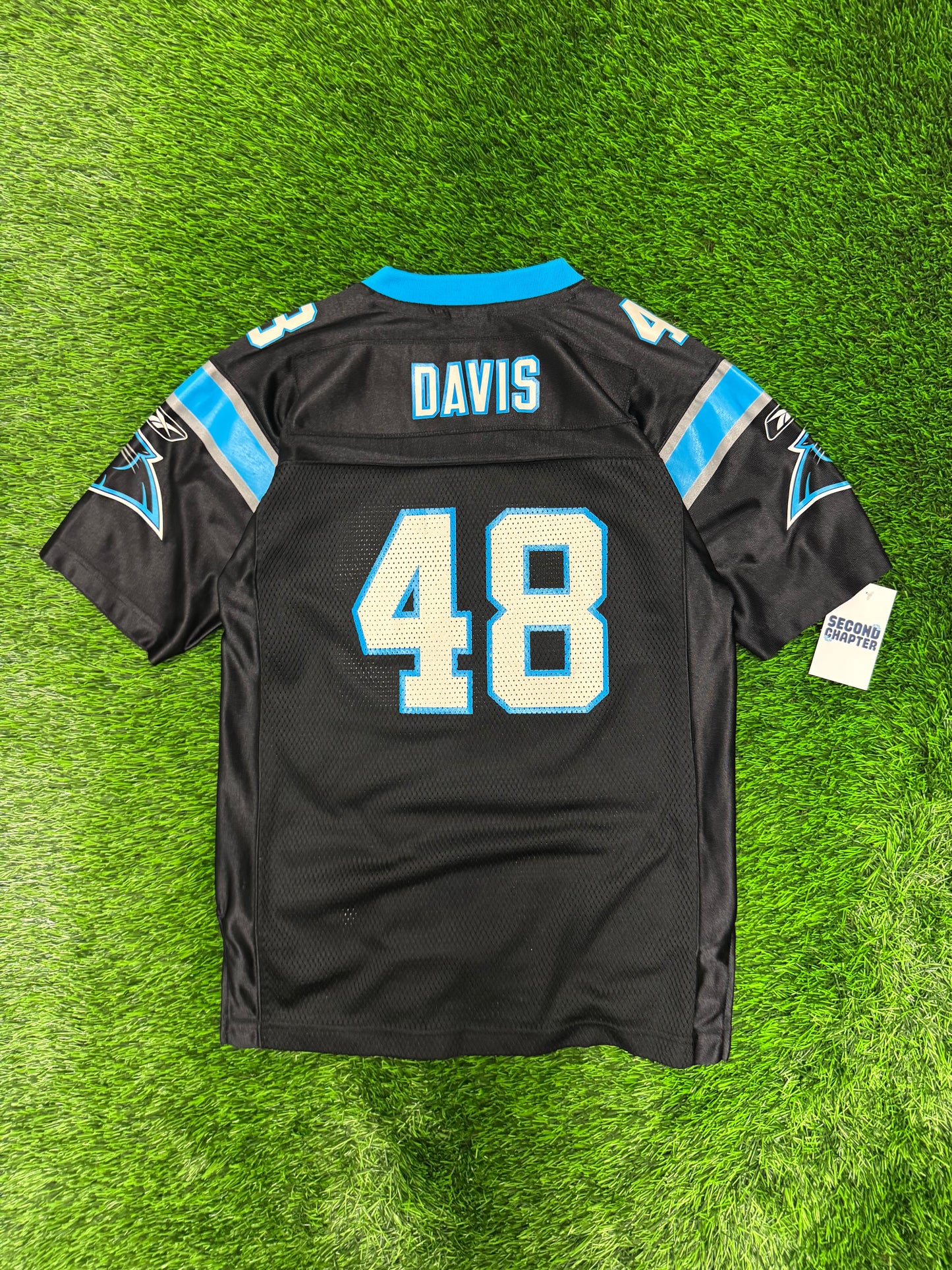 Carolina Panthers Stephen Davis #48 Reebok Jersey (Youth L)