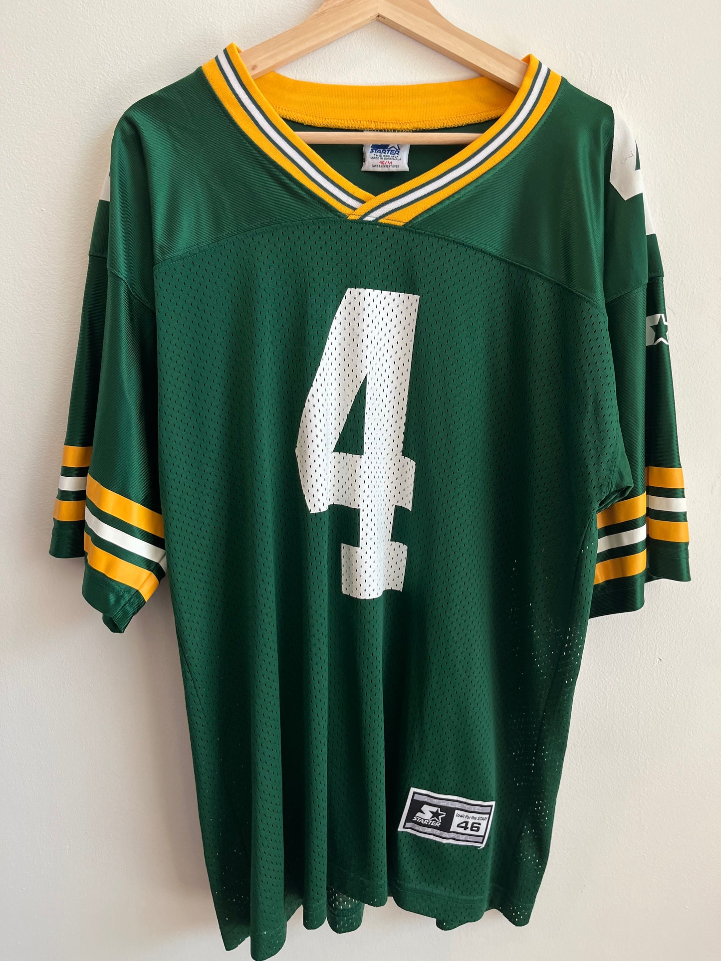00s Green Bay Packers Brett Favre Starter Jersey (M)