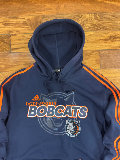 00s Charlotte Bobcats Adidas Hoodie (L)