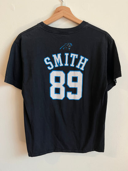 00s Carolina Panthers Steve Smith Number 89 Jersey Tee (Youth L)
