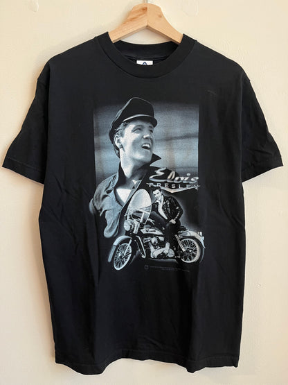 2003 Elvis Presley Music Motorcycle Tee (M)