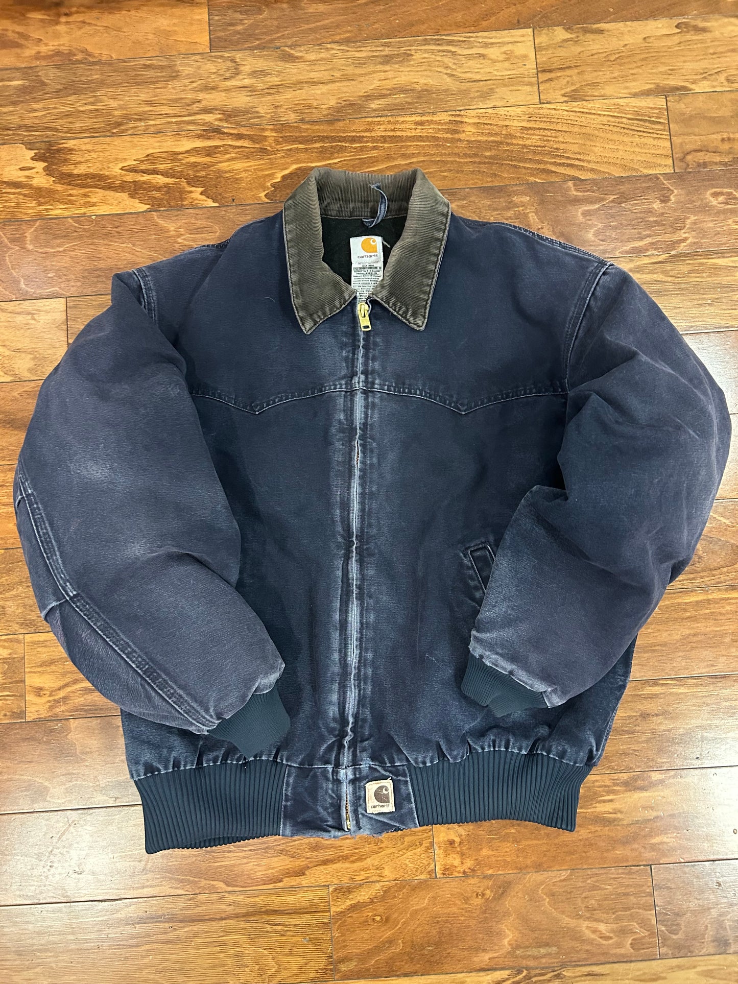 2004 Carhartt Faded Midnight Santa Fe Jacket (XXL)