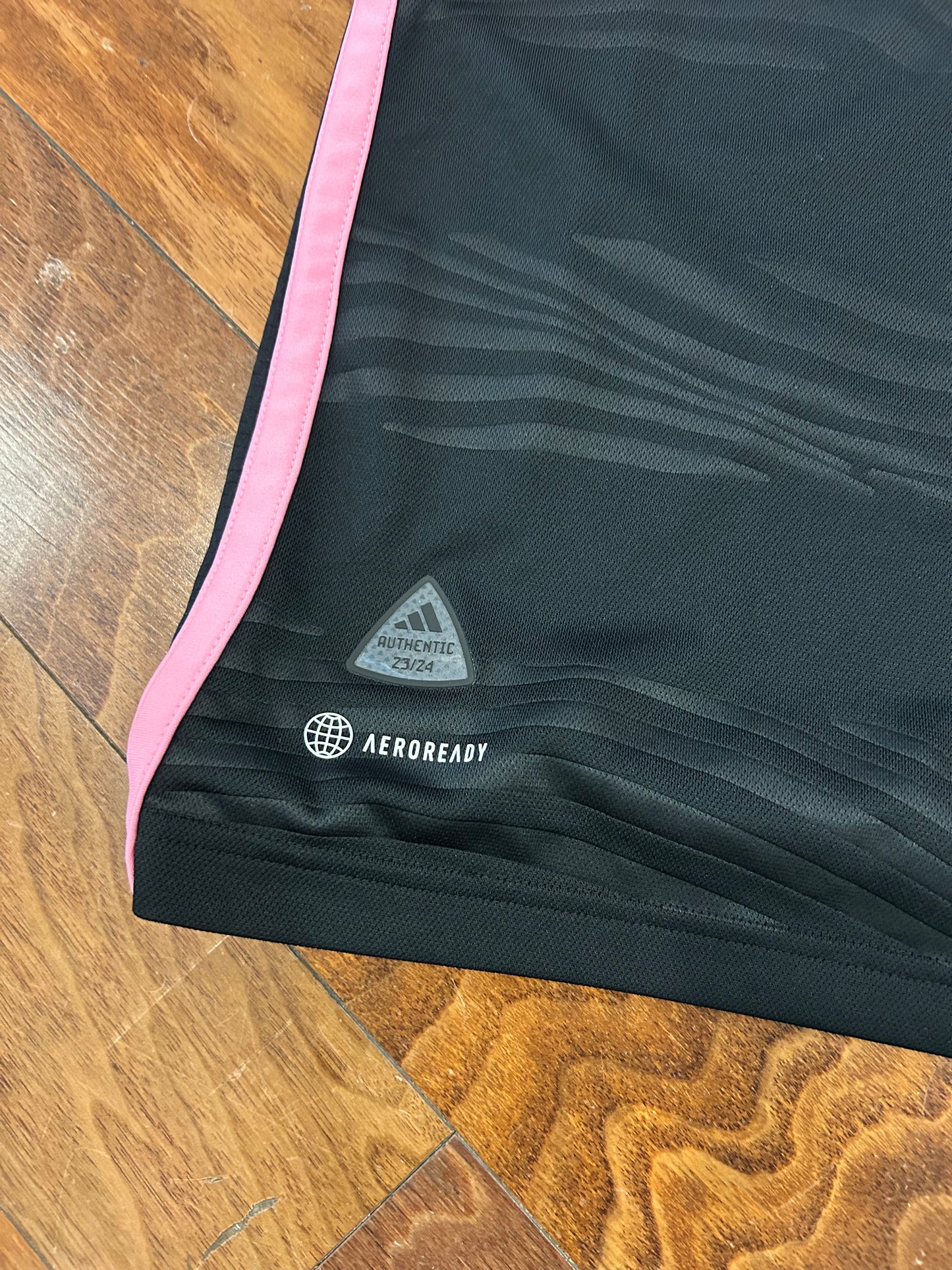 Inter Miami Messi Adidas Soccer Jersey Black 2023-'24 Kit (XL)