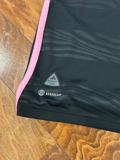 Inter Miami Messi Adidas Soccer Jersey Black 2023-'24 Kit (XL)
