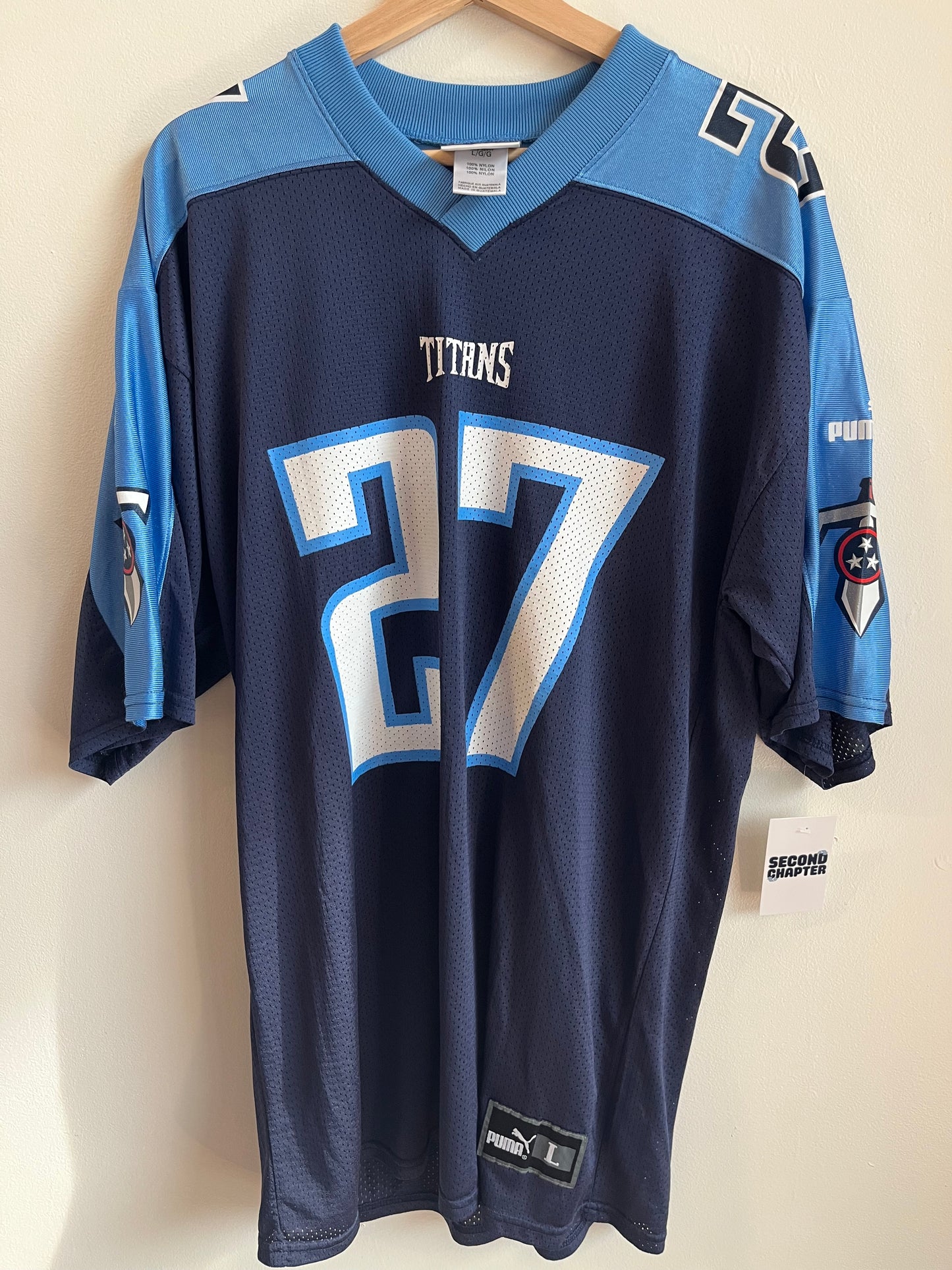 00s Titans Eddie George Puma NFL Jersey (L)