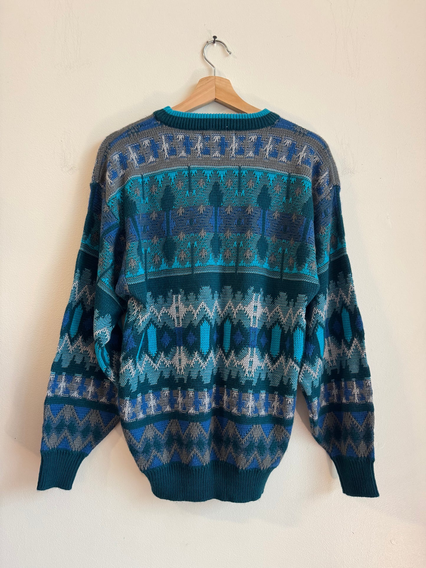 90s Saturdays Multi-Color Arctic Essential Sweater (M)