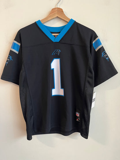 2010s Carolina Panthers Cam Newton NFL Players Jersey (Youth L)
