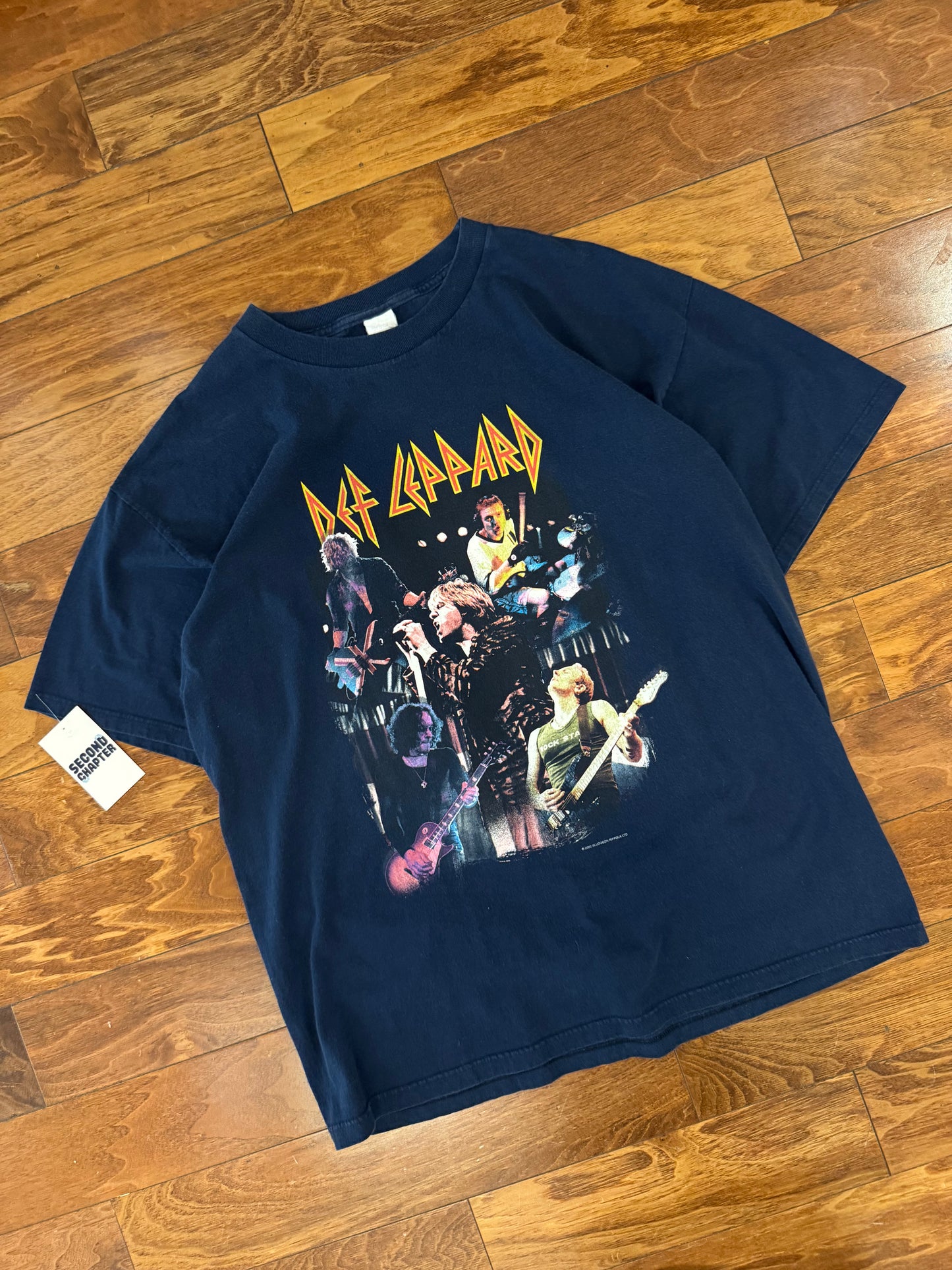 2000 Def Leppard "Euphoria" Rock Band Tour Tee (XL)