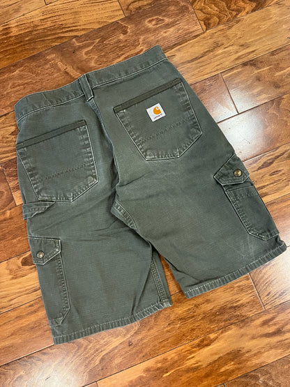 2016 Carhartt Moss Cargo Shorts (28)