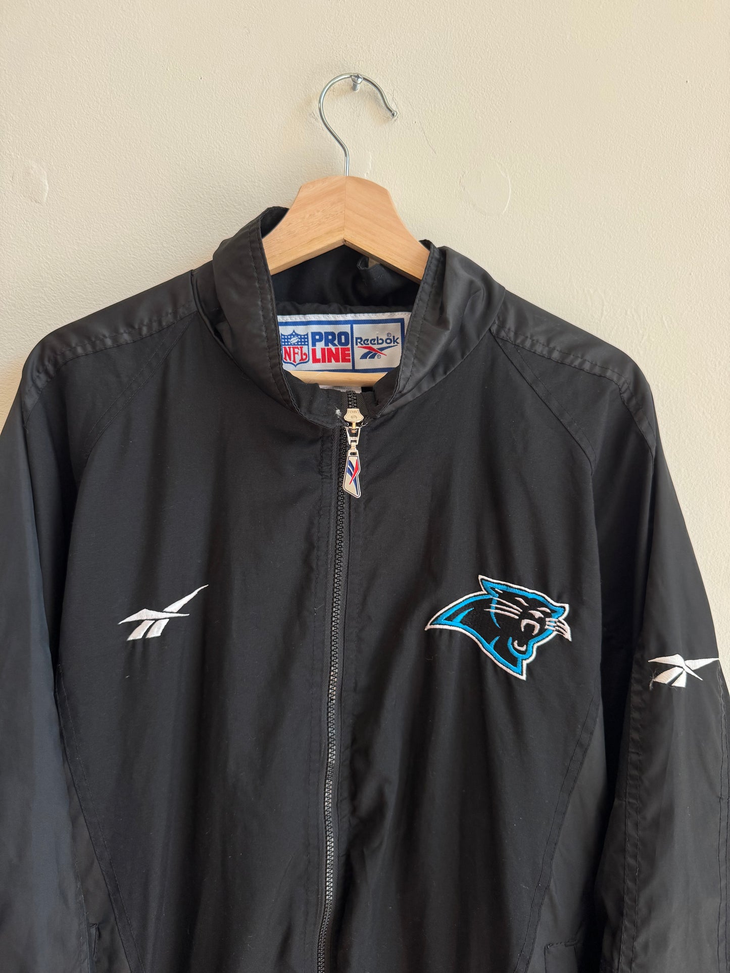 90s Carolina Panthers Reebok Pro Line Windbreaker (M)