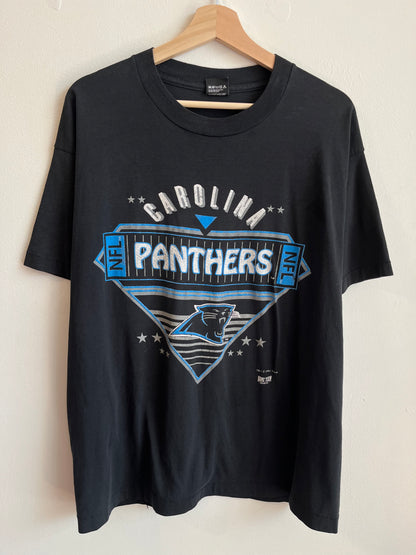 1993 Carolina Panther Black Home Team Tee (XL)