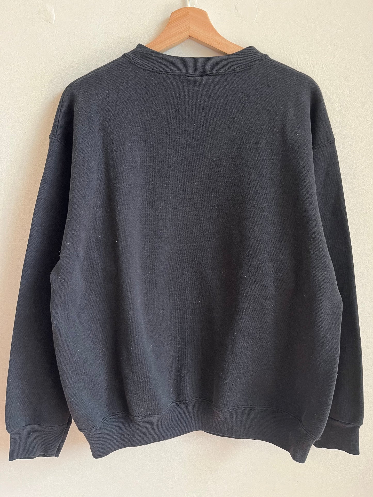 90s Notre Dame Savvy Big Graphic Crewneck (L)