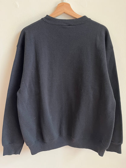 90s Notre Dame Savvy Big Graphic Crewneck (L)