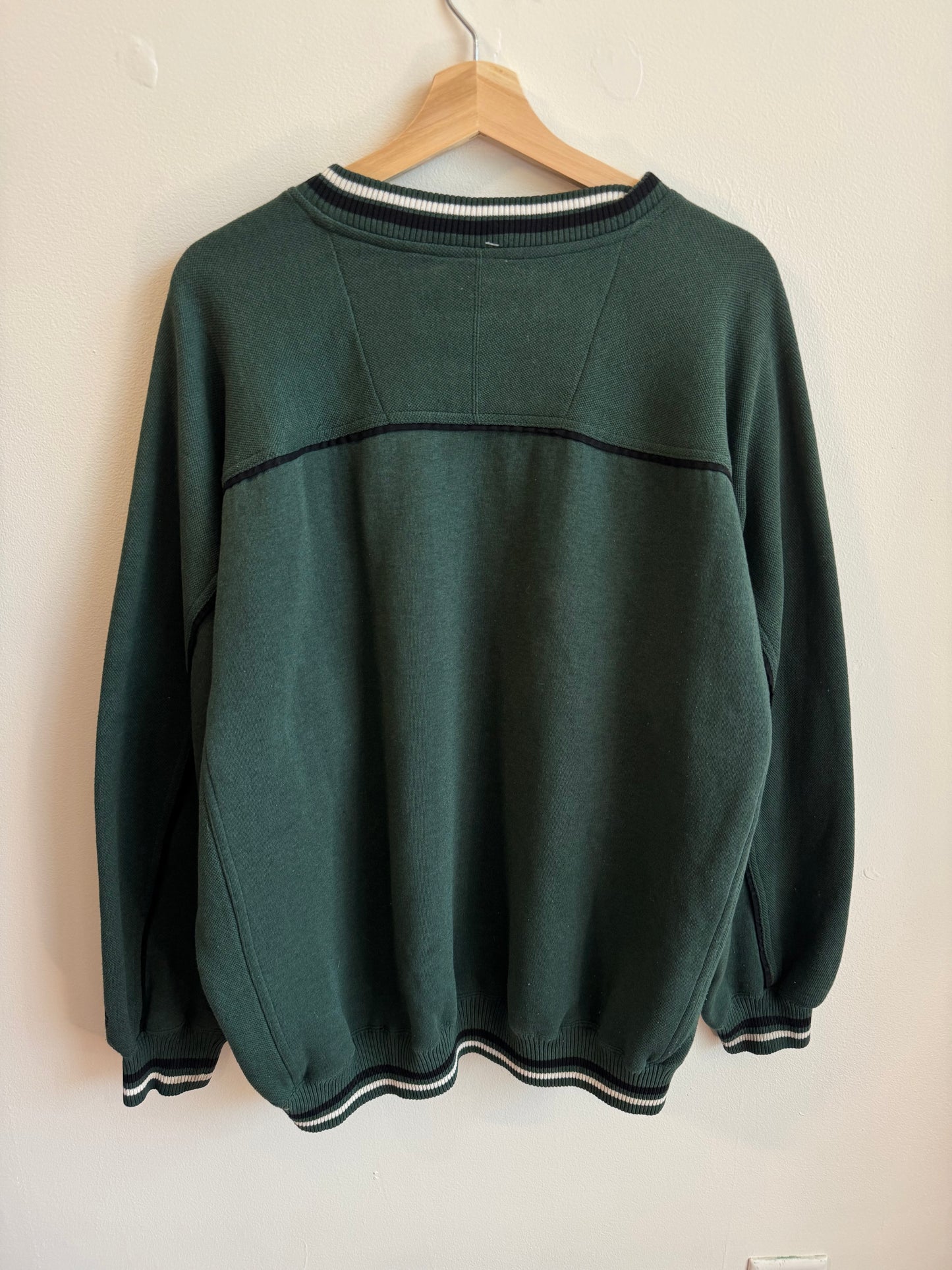 90s New York Jets Embroidered Lee Crewneck (XL)
