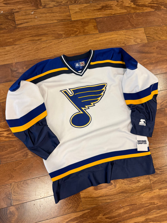 90s St Louis Blues Starter Hockey Jersey (M)