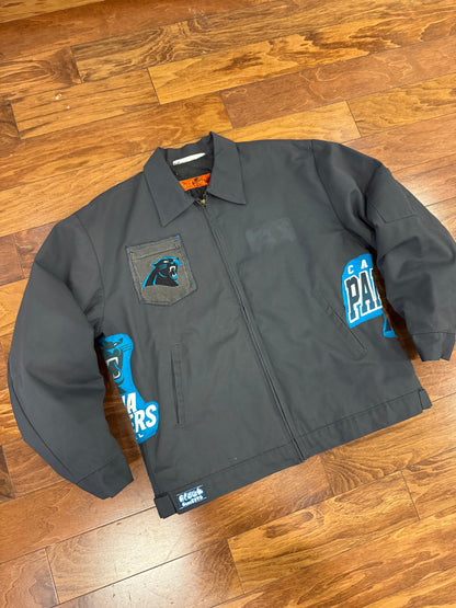 00s Carolina Panthers Reworked Red Kap Jacket (L)