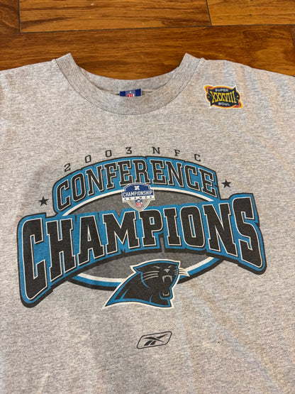 2003 Carolina Panthers Champions Sleeveless Tee (XXL)