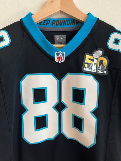 2015 Carolina Panthers Greg Olsen Super Bowl 50 Jersey (Youth M)
