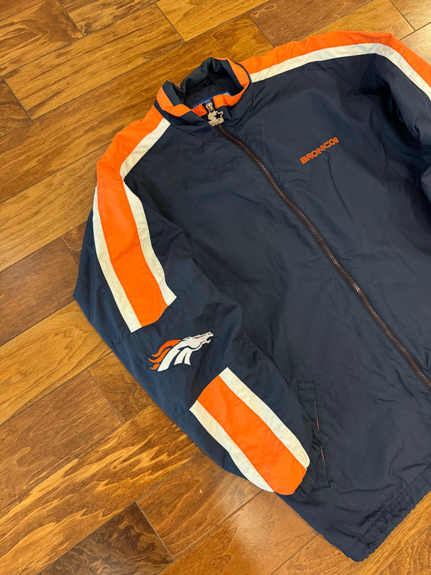 90s Denver Broncos Vintage Starter Windbreaker (L)