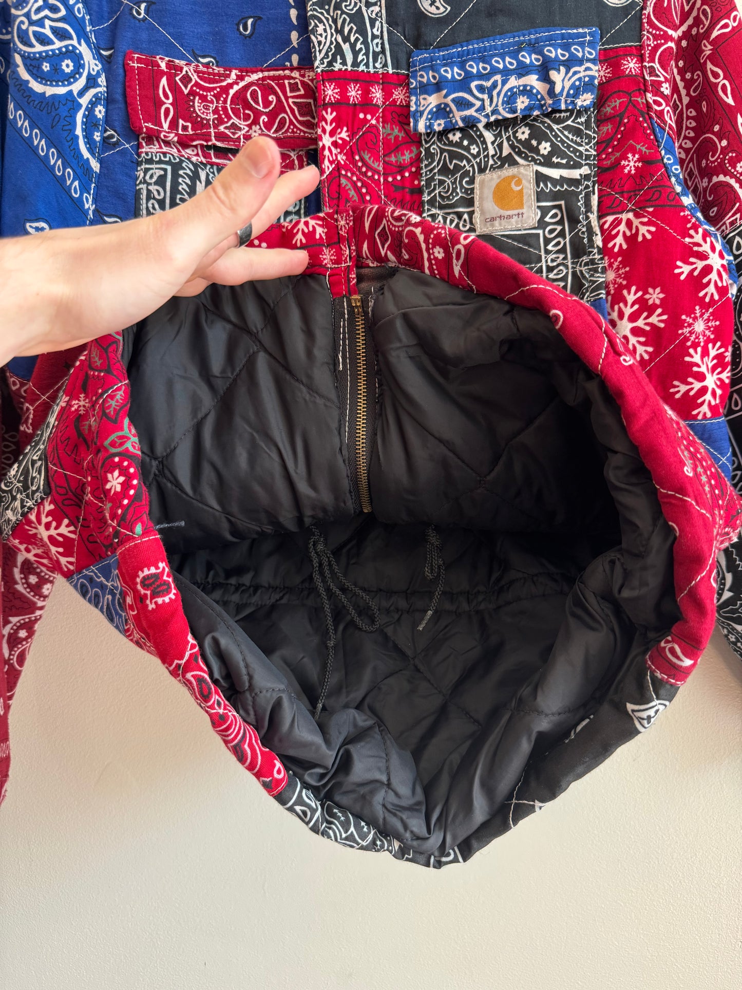 00s Carhartt Bandana Rare Jacket (S)