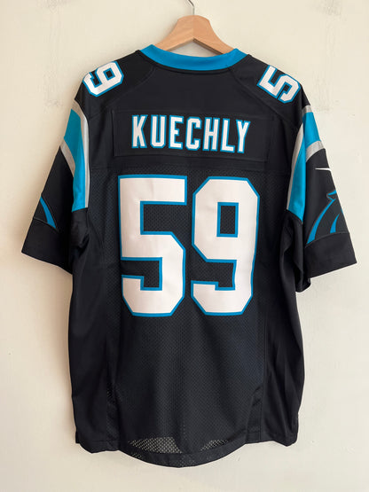 2016 Carolina Panthers Luke Kuechly Stitched Nike Home Jersey (M)