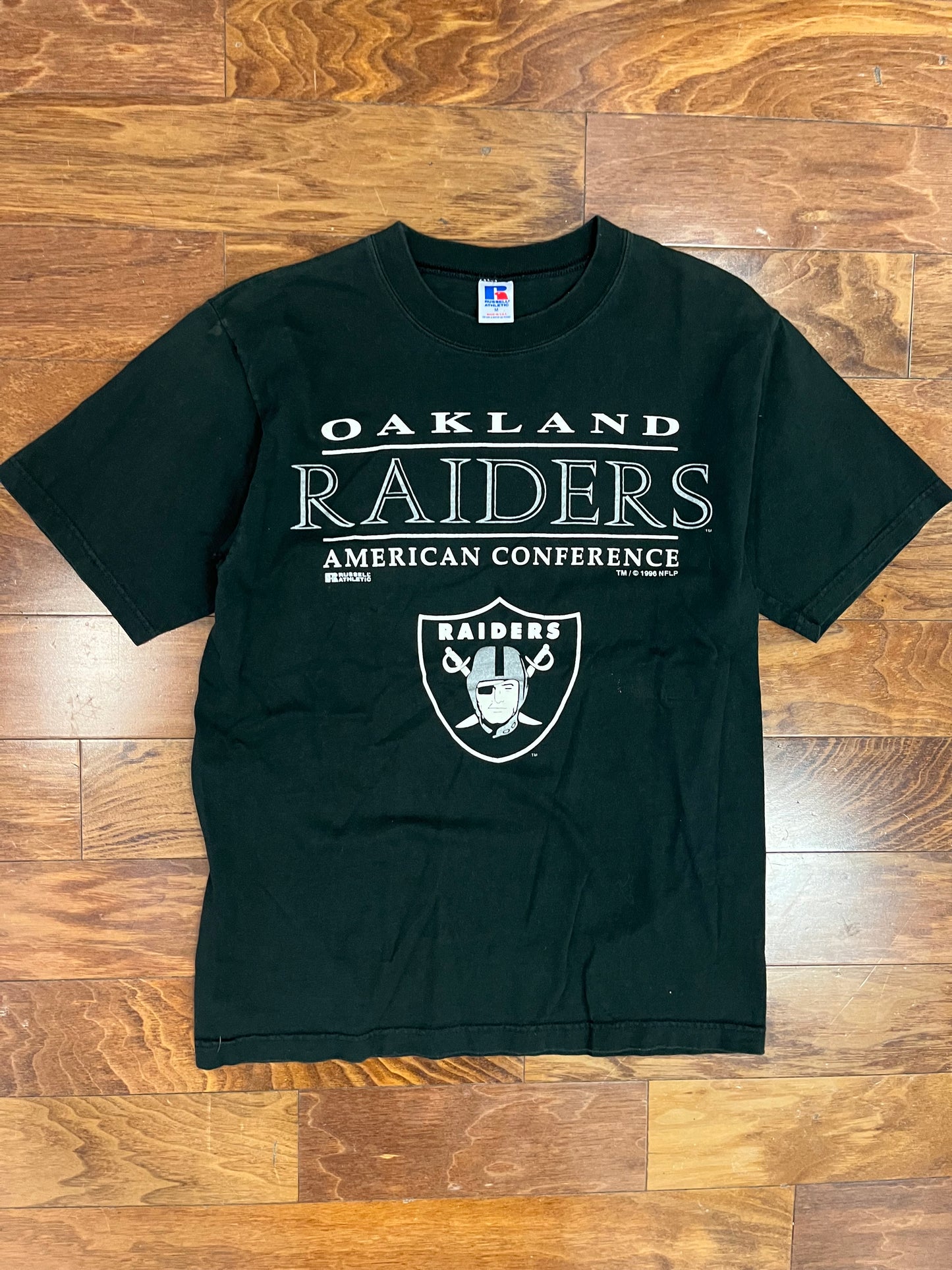1996 Oakland Raiders Russell Tee (M)