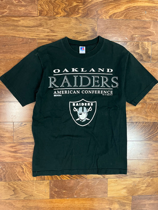1996 Oakland Raiders Russell Tee (M)