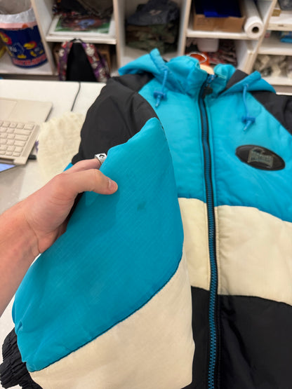 90s Carolina Panthers Pro Player NFL Experience Puffer Jacket (XL)