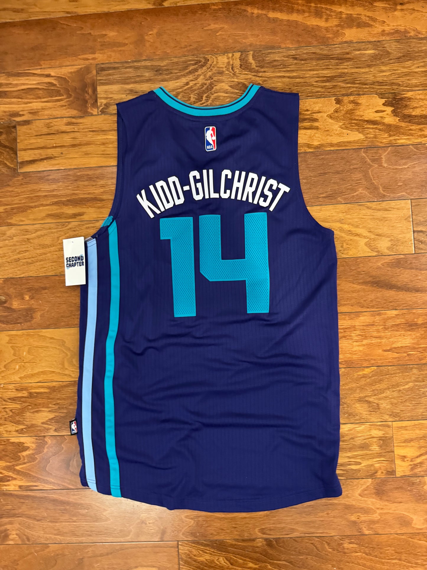 2014 Charlotte Hornets Kidd-Gilchrist Jersey (S)